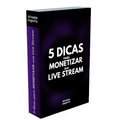 Capa do eBook 5 Dicas para Monetizar sua Live Stream