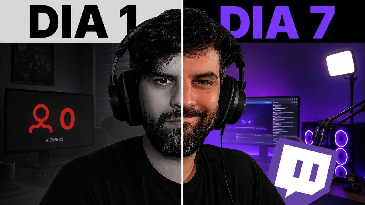 Fiz Live na Twitch por 7 dias (Esse foi o resultado...)